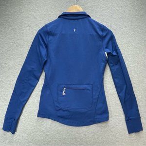 Lululemon Athletica Womens Blue Pullover Jacket Size 6 Half Zip